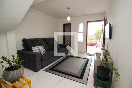 Sala de casa à venda com 2 quartos, 93m² em Guarujá, Porto Alegre