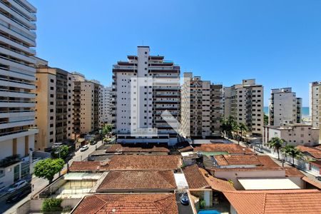 Vista da sala  de apartamento para alugar com 1 quarto, 50m² em Vila Assuncao, Praia Grande