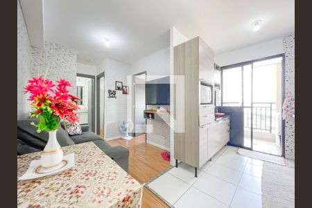 Sala de apartamento para alugar com 2 quartos, 40m² em Padroeira, Osasco