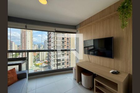 Sala  de kitnet/studio à venda com 0 quarto, 32m² em Jardim das Acacias, São Paulo