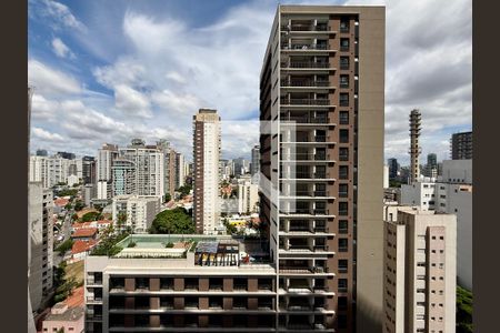 Vista  de kitnet/studio à venda com 0 quarto, 32m² em Jardim das Acacias, São Paulo