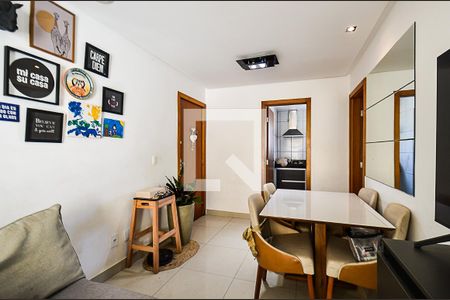 Sala Ambientes de apartamento à venda com 3 quartos, 173m² em Santa Cruz, Belo Horizonte