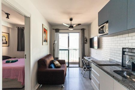 Sala de apartamento à venda com 1 quarto, 25m² em Centro Histórico de São Paulo, São Paulo