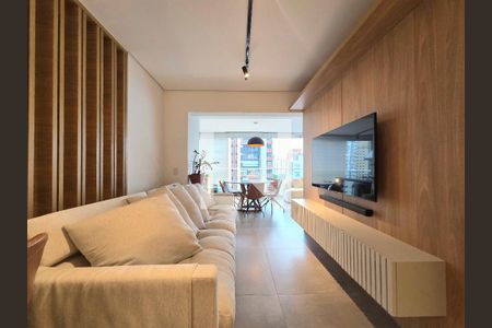 Sala de apartamento à venda com 2 quartos, 81m² em Moema, São Paulo