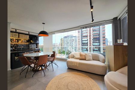 Varanda de apartamento à venda com 2 quartos, 81m² em Moema, São Paulo