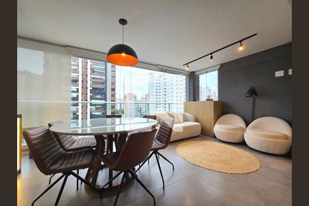 Varanda de apartamento à venda com 2 quartos, 81m² em Moema, São Paulo