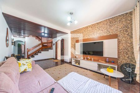 Sala de casa à venda com 4 quartos, 250m² em Parque Gerassi, Santo André