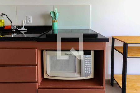 Cozinha e Área de Serviço de apartamento para alugar com 1 quarto, 26m² em Vila Butantã, São Paulo