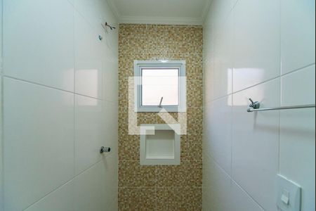 Banheiro  de apartamento à venda com 2 quartos, 87m² em Vila Humaita, Santo André