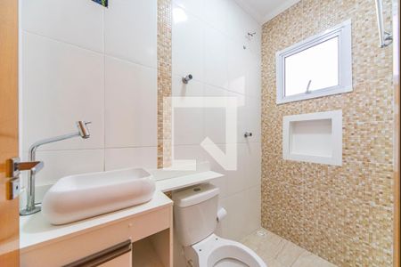 Banheiro  de apartamento à venda com 2 quartos, 87m² em Vila Humaita, Santo André