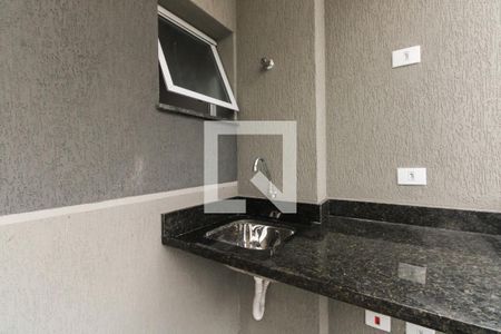 Varanda e Área de Serviço  de kitnet/studio para alugar com 1 quarto, 30m² em Chácara Califórnia, São Paulo