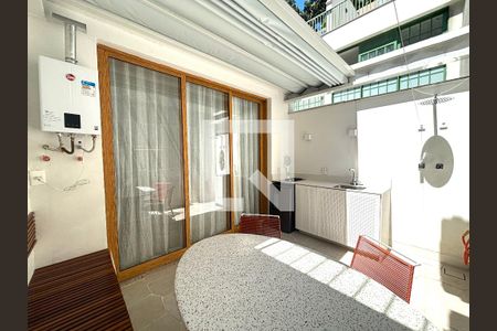 Varanda/serviço de apartamento à venda com 1 quarto, 52m² em Jardim Botânico, Rio de Janeiro