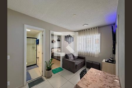 Sala de apartamento para alugar com 2 quartos, 33m² em Santo Amaro, São Paulo