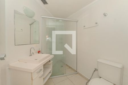 Banheiro de apartamento para alugar com 1 quarto, 40m² em Cerqueira César, São Paulo