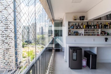 Varanda gourmet de apartamento à venda com 4 quartos, 110m² em Alphaville Empresarial, Barueri