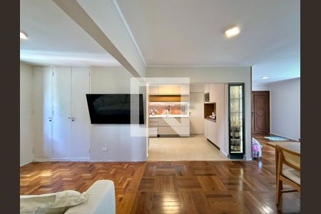 Sala de apartamento à venda com 3 quartos, 110m² em Campo Belo, São Paulo