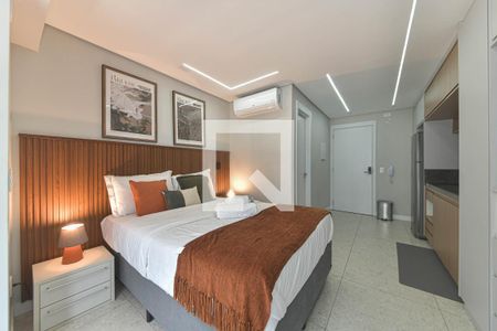 Quarto de kitnet/studio para alugar com 1 quarto, 28m² em Brooklin, São Paulo