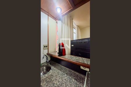 Cozinha e Área de Serviço de apartamento à venda com 1 quarto, 37m² em Funcionários, Belo Horizonte