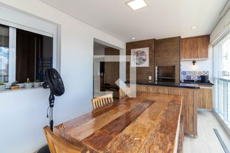 Varanda Gourmet de apartamento à venda com 2 quartos, 69m² em Santa Teresinha, São Paulo