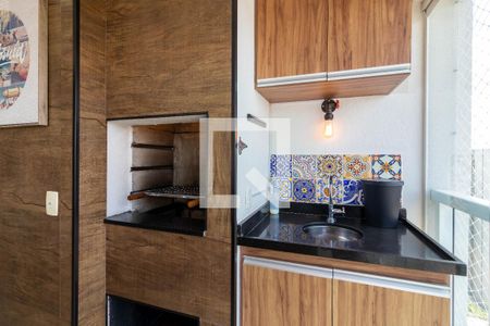 Varanda Gourmet de apartamento à venda com 2 quartos, 69m² em Santa Teresinha, São Paulo