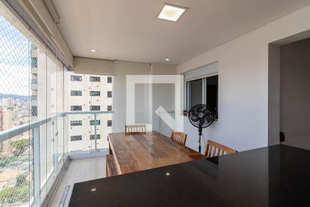 Varanda Gourmet de apartamento à venda com 2 quartos, 69m² em Santa Teresinha, São Paulo