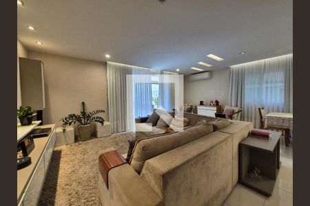 Sala de casa de condomínio à venda com 4 quartos, 255m² em Barra da Tijuca, Rio de Janeiro