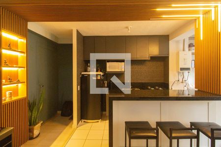 Cozinha de apartamento para alugar com 1 quarto, 40m² em Cambuci, São Paulo
