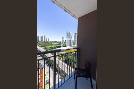 Varanda de apartamento para alugar com 1 quarto, 29m² em Jardim Caravelas, São Paulo