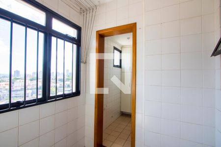 Área de serviço de apartamento à venda com 2 quartos, 97m² em Vila Gilda, Santo André