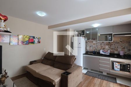 Sala/Cozinha de apartamento à venda com 2 quartos, 52m² em Estância Velha, Canoas