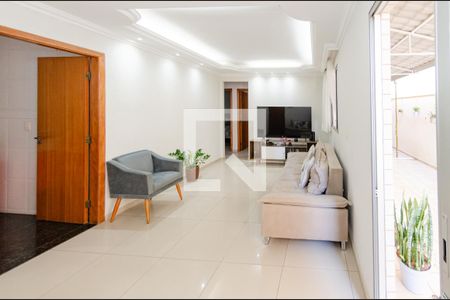 Sala de apartamento à venda com 3 quartos, 130m² em Alto Caiçaras, Belo Horizonte