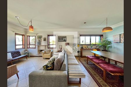 Sala de casa de condomínio à venda com 4 quartos, 265m² em Lot. Alphaville Campinas, Campinas