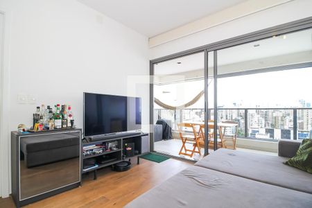Sala de apartamento à venda com 1 quarto, 51m² em Barra Funda, São Paulo