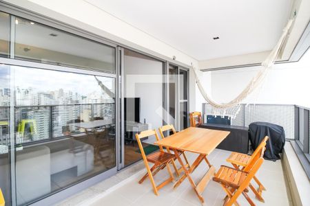 Varanda de apartamento à venda com 1 quarto, 51m² em Barra Funda, São Paulo