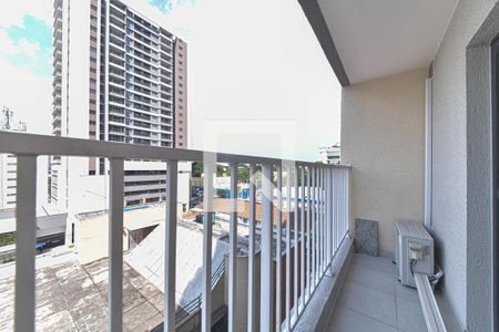 Varanda de kitnet/studio à venda com 1 quarto, 27m² em Santo Amaro, São Paulo