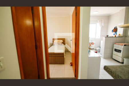 Sala de apartamento para alugar com 1 quarto, 57m² em Vila Assuncao, Praia Grande