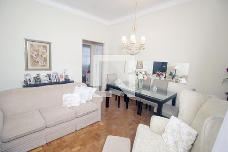 Sala de apartamento à venda com 2 quartos, 73m² em Vila Bastos, Santo André