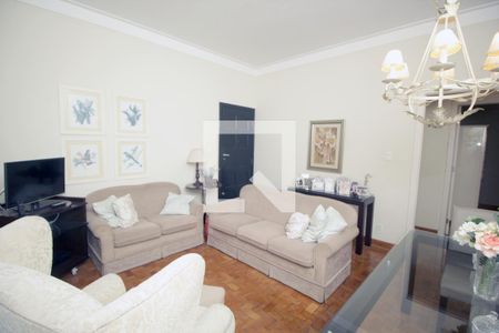 Sala de apartamento à venda com 2 quartos, 73m² em Vila Bastos, Santo André