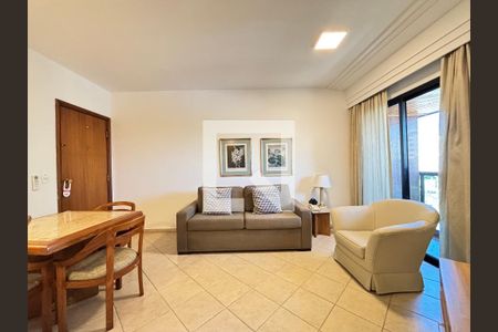 Sala de apartamento à venda com 1 quarto, 43m² em Jardim Paulistano, São Paulo