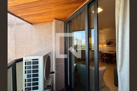 Varanda de apartamento à venda com 1 quarto, 43m² em Jardim Paulistano, São Paulo