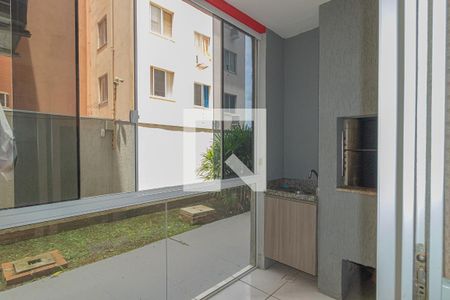 Varanda da Sala/churrasqueira de apartamento à venda com 2 quartos, 52m² em Igara, Canoas