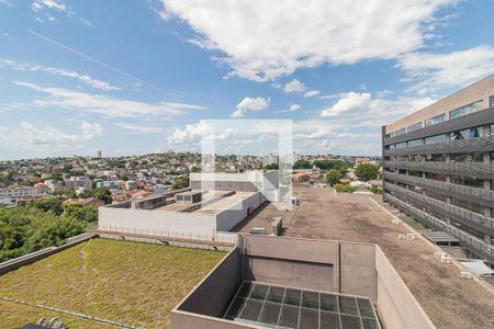 Vista da Sala/Quarto de apartamento à venda com 1 quarto, 35m² em Teresópolis, Porto Alegre