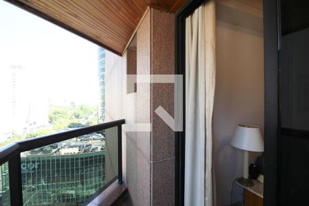 Varanda de apartamento à venda com 1 quarto, 43m² em Jardim Paulistano, São Paulo