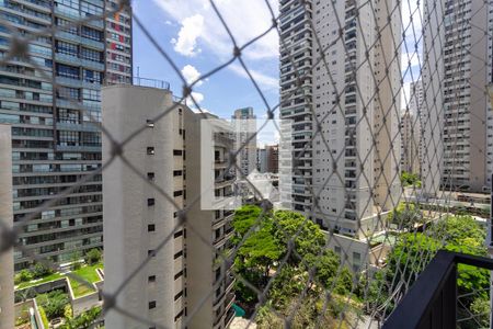 Vista Varanda de apartamento para alugar com 1 quarto, 27m² em Campo Belo, São Paulo
