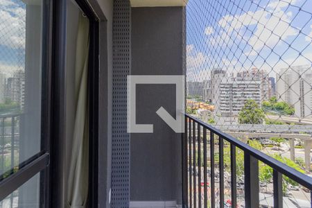 Varanda de apartamento para alugar com 1 quarto, 27m² em Campo Belo, São Paulo