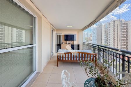 Varanda da Sala de apartamento à venda com 3 quartos, 175m² em Jardim Vila Mariana, São Paulo