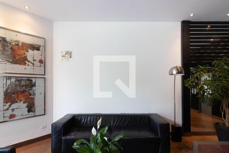 Hall de entrada de apartamento à venda com 1 quarto, 43m² em Jardim Paulistano, São Paulo