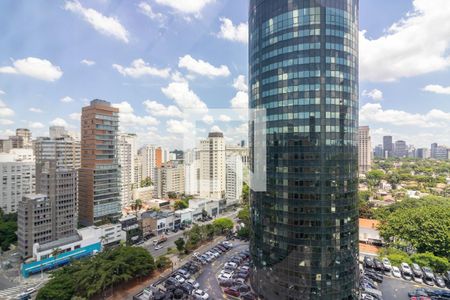 Vista do Terraço de apartamento à venda com 1 quarto, 43m² em Jardim Paulistano, São Paulo