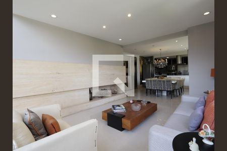 Sala de apartamento à venda com 3 quartos, 183m² em Jardim Panorama, São Paulo