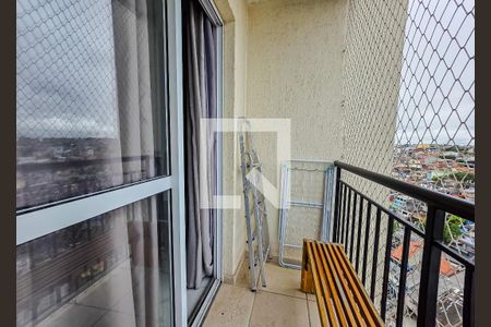 Varanda de apartamento para alugar com 2 quartos, 44m² em Parque Jaçatuba, Santo André